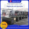 Fábrica Huasen fornece máquina de corte de não tecido lixa pórtico máquina de corte manual luvas máquina de corte hidráulico
