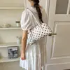 Bolso de Lunares Exquisito y de Moda de Nicho para Mujer, Nuevo Bolso de Hombro Tipo Almohada para la Axila de Moda 2026, Bolso de Mano Boston