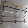 Varal de Roupa Lado Fixo Varal de Roupa Rack de Parede Varal de Roupa Montado na Parede Interior Suporte Simples de Aço Inoxidável Cabideiro