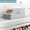 Amazon Gorra Caja de Almacenamiento Multiusos Gran Capacidad Apilable Caja de Almacenamiento para Gorras de Béisbol Almacenamiento Multifuncional para el Hogar