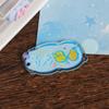 Accesorios de joyería DIY, acrílico, doble cara, palabra, tarjeta, llavero, colgante, gran texto inteligente, creativo, bolsa, colgante, joyería