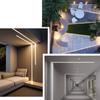 Luz Lineal LED, Luz Lineal para Gabinete, Luz para Vitrina, Tira de Luz, Luz en Canal de Aluminio, Tira de Luz Rígida, Iluminación Empotrada, Iluminación de Montaje Superficial