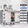 Gabinete de herramientas móvil con cajones, gabinete de metal para talleres de reparación, caja de almacenamiento multifuncional para caja de herramientas de alta resistencia