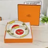 Vendas Diretas Transfronteiriças de Louças de Porcelana Óssea Cavalo de Guerra Vermelho Aijia, Xícaras de Cerâmica, Pratos de Jantar Estilo Ocidental, Xícaras de Chá de Luxo Leve Vintage, Xícaras de Café e Pires