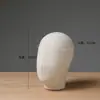 Modelo de cabeza de tela de color de alta gama soporte para sombreros accesorios de exhibición ventana de tienda de ropa pendientes joyería soporte de exhibición de gorras