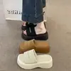 Sandalias de Plataforma de Verano para Mujer, Tipo Chancla, 2026, Nuevas, de Moda, de Venta Caliente, Versátiles, que Aumentan la Altura