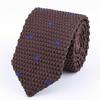 Fabricantes de corbatas de punto de 6 cm de Shaoxing Shengzhou, venta al por mayor, corbatas de negocios informales de poliéster de moda coreana, ropa formal para hombres