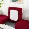 Funda de sofá completa estilo minimalista, funda de terciopelo antideslizante, funda elástica universal para cojín de sofá, funda textil para el hogar