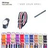 Correa de Reloj de Cincha para Suministro de Comercio Electrónico Ow Plata Hebilla Ovalada Deslizante Correa de Reloj de Nailon Correa de Reloj de Nailon Engrosada Impermeable