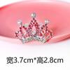 Liga de Metal Coroa Infantil de Alta Qualidade Princesa Amor Pente Acessórios de Cabelo Strass Noiva Pérola Coroa de Aniversário Atacado