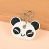 Funda de Llave Linda Cara Sonriente Lista para Usar Creativa Elegante Ins Expresión Simple Colgante de Llave para Bolso Pareja Hombre y Mujer Personalización