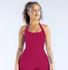 Top de yoga popular da Zola dfyne com gola halter grossa, sutiã esportivo à prova de choque e com suporte