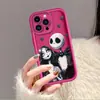 Funda de iPhone 17P de Esqueleto Divertido Más Vendida de Amazon con Agujeros Finos, Funda Protectora de Silicona Mate para iPhone 16