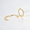 Aretes Aretes Plata Esterlina 925 Retro Alta Gama Moda Aretes para Mujer Celebridad de Internet Europa y América 2023 Nueva Moda Venta al Por Mayor