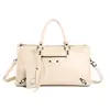Nuevo Modelo 2026 Bolso de Viaje Texturizado de Mano de Gran Capacidad para Mujer, Bolso de Hombro Versátil Simple y Elegante para Viajes Cortos