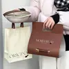 Portavasos de Yogur de Moda, Bol Desechable para Ensalada Ligera, Portavasos de Papel Creativo para Llevar, Charola de Papel Simple Personalizada con Impresión