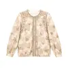 Top com Bordado Pesado Estilo Chinês Novo Estilo Outono, Jaqueta Curta Casual com Bordado de Miçangas Novo Estilo Chinês para Mulheres P8006
