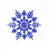 Transfronteiriço Novo Amazon 10cm Decoração Plástico Floco de Neve para Limpar Decoração de Árvore de Natal Artigos de Natal Pingente