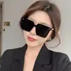 Cara grande cara fina foto callejera gafas de sol de moda para conducir 2025 nuevas gafas de sol cuadradas gafas de sol protección UV para hombres y mujeres