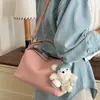 Bolso de mano de alta costura estilo coreano, bolso de hombro, nuevo modelo primavera 2026, bolso tipo almohada casual simple, bolso cruzado de nicho para mujer