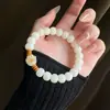 Pulsera Bodhi Dunhuang transmisión en vivo atrapa riqueza gato diseño de bucle único pulsera versátil envoltura para dedo suave accesorios culturales para jugar para estudiantes