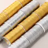 Venda Direta do Fabricante de Fios de Ouro e Prata Yanchuan Cor do Fio de Ouro Fio de Ouro Fio de Ouro Artesanal DIY Corda Trançada Artesanal Fios de Ouro e Prata