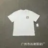 Camiseta de Manga Curta Estampada ALD Básica Versão Alta em estoque Verão Nova de alta qualidade Unissex Camiseta Hip Hop