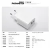Carregador de tomada PD 20W porta C para celular certificação CE padrão europeu plugue de carregamento rápido flash carregador PD