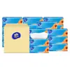 Tienda insignia Vinda Papel de seda ultraresistente de 3 capas, 150 hojas * 24 paquetes, tamaño M, resistente al agua, no se rompe fácilmente, Papel de seda, Papel higiénico, Servilletas