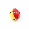Campana grande de 4 cm pintura dos colores accesorios DIY decoración de collar de perro navideño colgante de llavero materiales hechos a mano