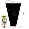 Embalaje de flores para el Festival Qingming, bolsa múltiple diy transparente opp, bolsa individual de vidrio impermeable, bolsa para embalaje de ramo individual