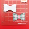 Corbata de Moño Cuadros Color Hielo Translúcido Accesorios de Resina DIY Tocado Pinza para el Cabello Funda de Teléfono Hebilla de Zapato Adornos