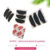 Fábrica de Zhejiang Ningbo eletrodomésticos superfície fosca almofada de silicone preta malha autoadesiva almofada de silicone pé antiderrapante