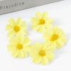 Flores Artificiales, Crisantemo 5cm Cabezas de Flor, Flores Artificiales para Accesorios de Cabello DIY, Materiales para Guirnaldas, Flores de Boda, de Alta Gama y Realistas