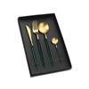 Conjunto de Talheres Transfronteiriço de Aço Inoxidável 304 Português Ocidental Faca de Bife Garfo Colher Atacado Amazon