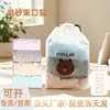 Bolsa con Cordón de Oso Pe Cordón Transparente Ropa Interior Calcetines Bolsa de Embalaje de Ropa Bolsa de Almacenamiento Bolsa de Ropa al por Mayor