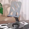 Soporte Giratorio para Teléfono Móvil de Metal 360 Grados Plegable de Escritorio Ajustable Soporte para Teléfono Móvil Conveniente Soporte para Tableta Venta al por Mayor