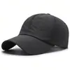 Sombrero de Sol de Primavera y Verano para Hombres y Mujeres, Sombrilla, Sombrero para Exteriores, Casual, Versátil, Circunferencia de Cabeza Grande, Ala Ancha, Gorra de Béisbol