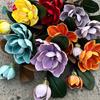 Tres grandes orquídeas de mano EVA de magnolia transfronterizas, comercio exterior al por mayor, flores falsas, tema de actividad, escena, diseño de flores de seda