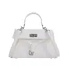 Diseño único, bolso de mano de moda estilo coreano para mujer, nueva colección otoño 2026, bolso de hombro moderno y minimalista, bolso pequeño cruzado