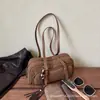 Bolsa de Boliche Versátil de Alta Qualidade Estilo Coreano Transfronteiriça 2026 Tendência da Moda Feminina Bolsa de Ombro Único para o Dia a Dia Bolsa Casual de Inverno de Axila