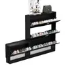 Gabinete de Zapatos Ultra Delgado de Madera Maciza Negra 17cm Pasillo de Entrada Extremadamente Estrecho Apartamento Pequeño Gabinete Económico de Almacenamiento para la Entrada