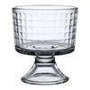 Vaso de Pie Corto Mesopotámico Tazón para Helado Copa para Helado Alto Valor de Color Hogar Copa Dulce Taza para Té con Leche