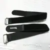 Gancho de hebilla de hierro de múltiples especificaciones de nailon negro y cinta de velcro con cinta de velcro autoadhesiva de respaldo se puede hacer como muestra