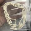 Cápsulas Colgantes de Bala de Gama Alta Cuerda para Etiquetas Cordón Universal Accesorios de Ropa Listos Hilo de Poliéster Negro Cuerda de Cera de Algodón Grueso