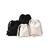 En Stock Bolsa de Cordón Lisa Bolsa para Almacenar Arroz Bolsa Desplegable para Almacenar Harina Bolsa para Empacar Joyería Auriculares Personalizable