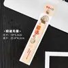 Régua Régua Magnética para Livros Formato Capivara Papelaria para Desenho Estudantil Alto Valor de Cor Fofa Criativa Presente