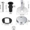 Accesorios para tapa de inodoro placa de cubierta conector de tornillo combinación transfronteriza tornillo de fijación de placa de cubierta
