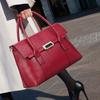 Nova Bolsa Feminina de Couro Genuíno 2026, Bolsa Platina para o Trabalho, Bolsa Grande Costurada, Bolsa de Mão Feminina, Bolsa Retro Europeia e Americana