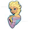 2025 Frozen Princesa Aisha Caverna Sapatos Fivela Sapato Fivela Sapato Flor DIY Patch Transfronteiriço Especial para em estoque